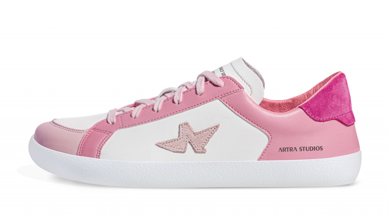 Artra bosonoge superge Orbit white pink