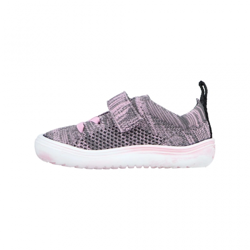 Jonap platneni čevlji Matty Pink Grey