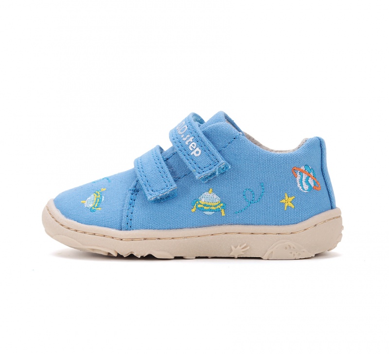 D.D. Step platneni čevlji Bermuda Blue