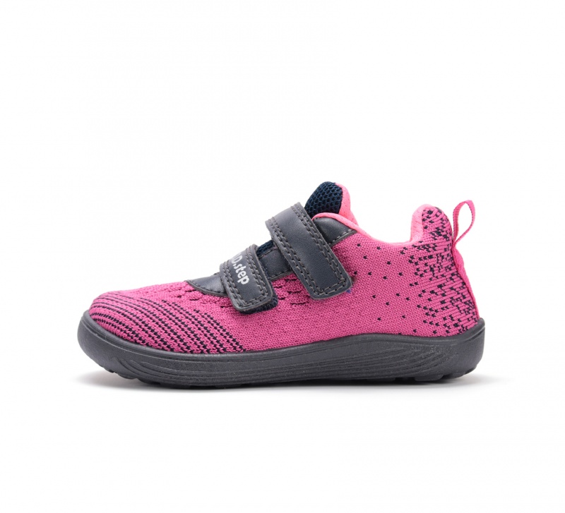 D.D. Step platneni čevlji Dark Pink