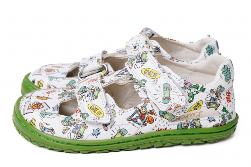 Lurchi Nando White Green