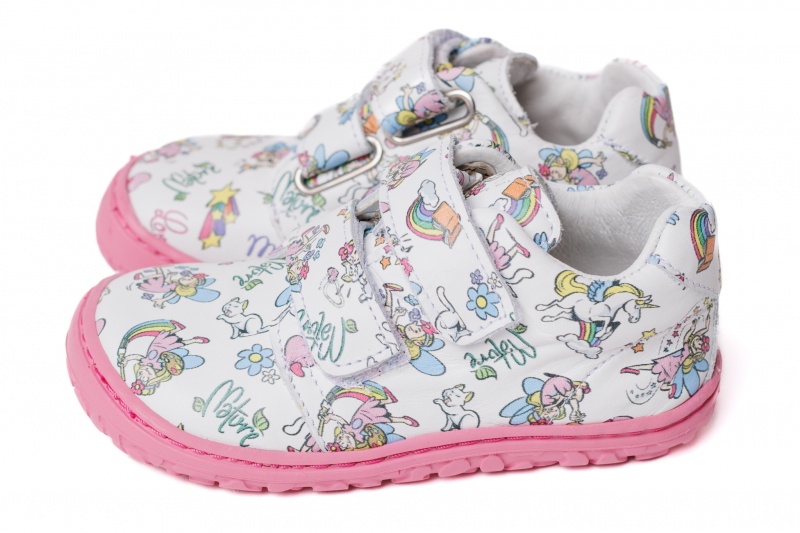 Lurchi Noah White Rosa