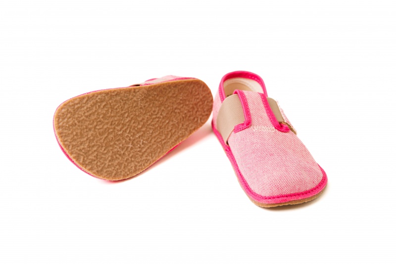 Pegres bosonogi copati roza