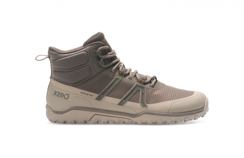 Xero Shoes Scrambler Trail Mid WP Morel Pure Cashmere