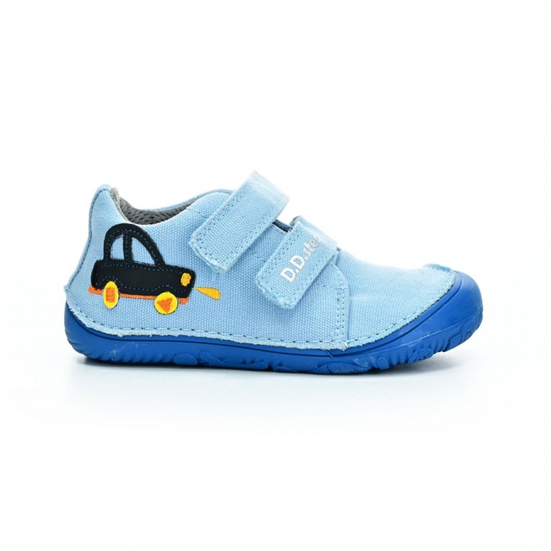 D.D. Step platneni čevlji Sky Blue