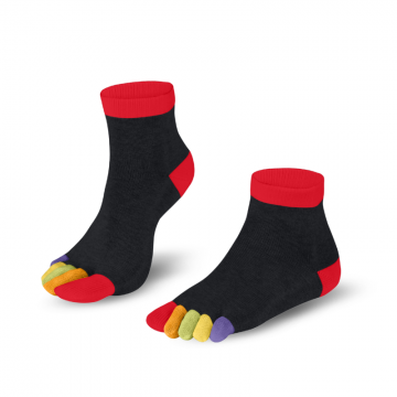Nogavice na prste Rainbow Happy Toes