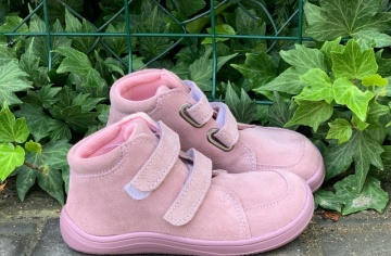 Baby Bare Shoes Febo jesen pink