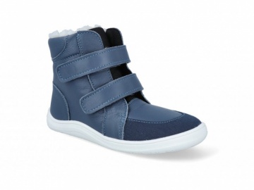 Baby Bare Shoes Febo zima navy