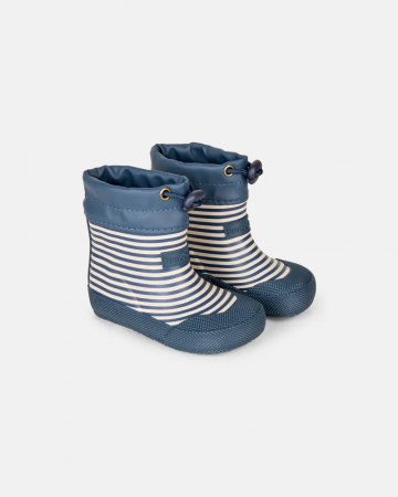 Bundgaard gumijasti škornji Cover Navy Stripe