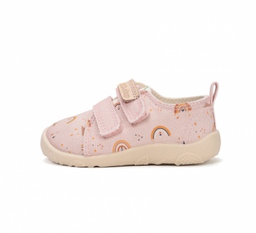 D.D. Step platneni čevlji Baby Pink C086