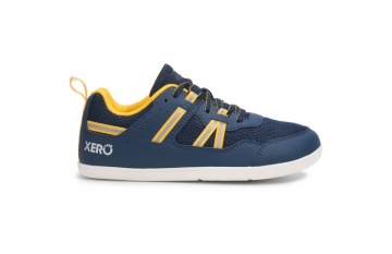Xero Shoes Prio Big Kids Dress Blues Spectra Yellow