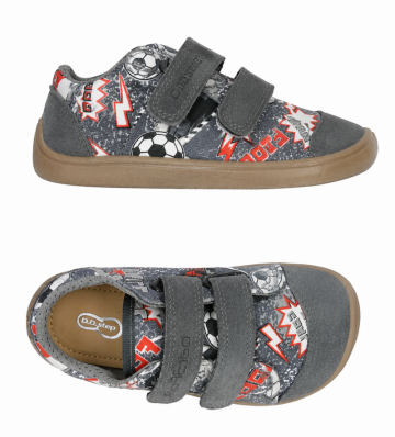Bar3foot Elf Denver Grey Print