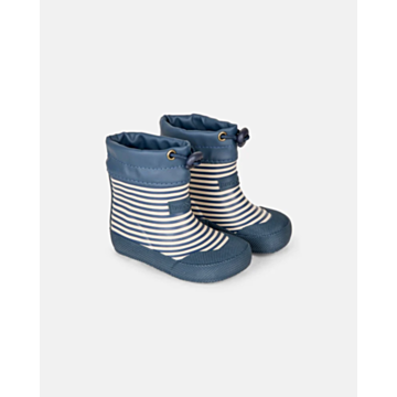Bundgaard gumijasti škornji Cover Navy Stripe