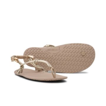 Xero Shoes Genesis Leather Elevated Gold Metallic